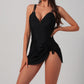 Traje de baño elegante de control del vientre
