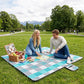 Extra grande alfombra de picnic al aire libre