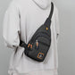 Bolso Bandolera Impermeable con Múltiples Bolsillos