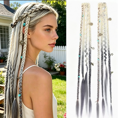 Extensiones de cabello pre-trenzado estilo Maillard