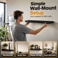 Estantes de pared flotantes de madera minimalista