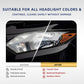 Kit de limpieza de restauración de faros de coches de 2 pasos