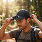 Gorra de béisbol transpirable al aire libre con ventilador solar de 3 velocidades