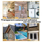 Revestimiento impermeable transparente para interiores y exteriores