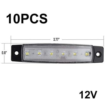 Luz del marcador lateral led de 10PCS para camiones