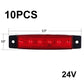 Luz del marcador lateral led de 10PCS para camiones