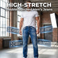 Jeans para Hombre de Alta Elasticidad con Doble Costura