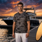 Camiseta de Rendimiento con Malla Refrescante