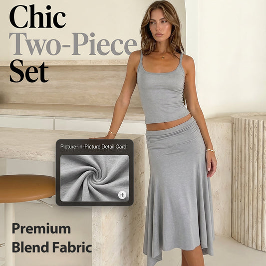 👗 ¡Oferta 2026 — ¡Más de 66,000 vendidos! ✨ Conjunto de Dos Piezas Elegante – Tela Suave Premium 💫