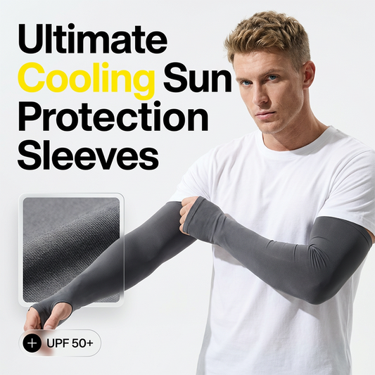 Mangas de Brazo Refrescantes de Alta Elasticidad para Hombre