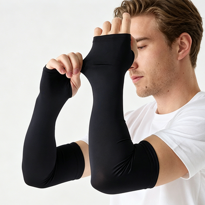 Mangas de Brazo Refrescantes de Alta Elasticidad para Hombre