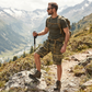 Shorts Cargo Casuales para Hombre con Cintura Elástica