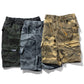 Shorts Cargo Casuales para Hombre con Cintura Elástica