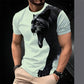 Camiseta Transpirable con Estampado Gráfico para Hombre