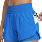 📢 ¡OFERTA LIMITADA 50% DE DESCUENTO! ⏰ Shorts de Yoga Atléticos para Mujer – Shorts de Gimnasio de Doble Capa con Cintura Alta y Bolsillo Lateral 🏋️‍♀️