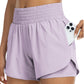 📢 ¡OFERTA LIMITADA 50% DE DESCUENTO! ⏰ Shorts de Yoga Atléticos para Mujer – Shorts de Gimnasio de Doble Capa con Cintura Alta y Bolsillo Lateral 🏋️‍♀️
