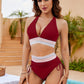 💃Oferta de Vacaciones 49% DESCUENTO💃Bikini de Cintura Alta con Control de Abdomen en Bloques de Color