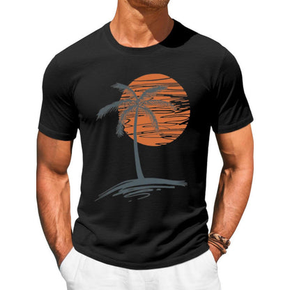 Camiseta de Manga Corta Casual para Hombre
