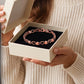 Pulsera Magnética con Eslabones de Corazón Elegante