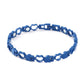 Pulsera Magnética con Eslabones de Corazón Elegante