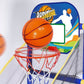 ⏰  ¡50% de descuento ahora! ⛹️ Envío rápido 🚚💨 Juego de baloncesto salón para niños con 4 bolas 🏀