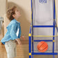 ⏰  ¡50% de descuento ahora! ⛹️ Envío rápido 🚚💨 Juego de baloncesto salón para niños con 4 bolas 🏀
