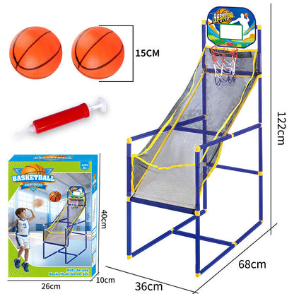 ⏰  ¡50% de descuento ahora! ⛹️ Envío rápido 🚚💨 Juego de baloncesto salón para niños con 4 bolas 🏀
