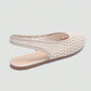 👡🌸 Sandalias Tejidas con Tira Trasera para Mujer – ¡50% DESCUENTO! Detalle tejido chic, elegante tira trasera, suela plana cómoda – perfectas para el trabajo y el fin de semana. 🔥✨