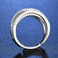 Anillo Cruzado Multi-Banda Ajustable