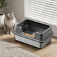 😺💩 ¡50% DESCUENTO! La caja de arena que elimina el suelo sucio y los malos olores – Perfecta para hogares con varios gatos. 🛡️💨