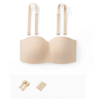 Sujetador Bandeau Push-Up Invisible para Mujer