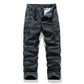 Pantalones Cargo de Pierna Recta para Hombre
