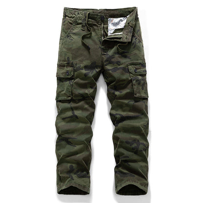 Pantalones Cargo de Pierna Recta para Hombre