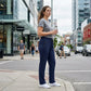 👖 ¡OFERTA LIMITADA 50% OFF! 💥 Pantalones Deportivos de Mujer, Cintura Alta y Tela Ligera – Bolsillos con Cremallera, Pierna Recta, Transpirable ✨