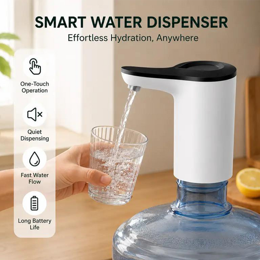 🎉 Oferta 2026 — Más de 36,900 Vendidos 💧 Bomba Dispensadora de Agua Eléctrica – Gadget para el Hogar 🚰