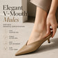 Mules de Punta Elegante para Mujer