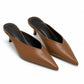 Mules de Punta Elegante para Mujer