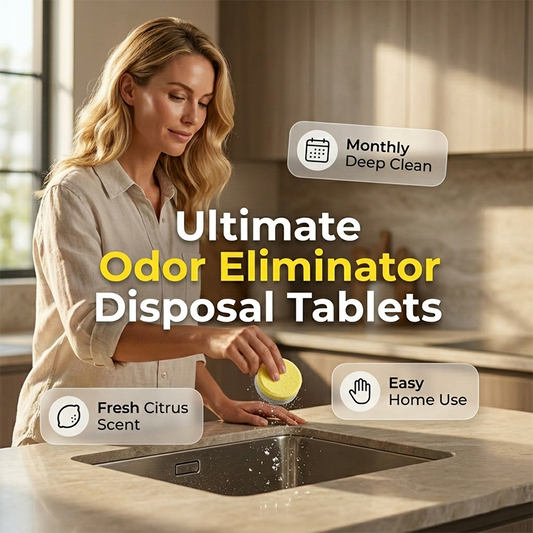 Tabletas Limpiadoras y Desodorizantes para Triturador de Basura