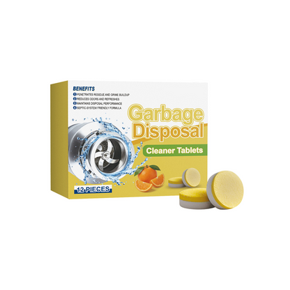 Tabletas Limpiadoras y Desodorizantes para Triturador de Basura