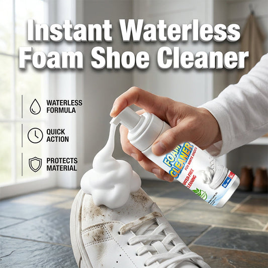 Limpiador de Zapatos en Espuma de Fórmula Suave