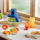 Pelador Eléctrico Transparente de Frutas y Verduras
