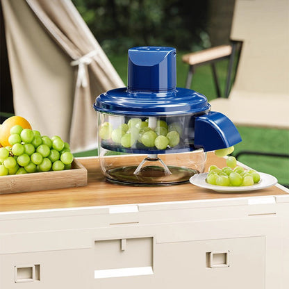 Pelador Eléctrico Transparente de Frutas y Verduras