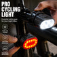 🚴 ¡50% DE DESCUENTO! 💡 Set de Luces para Bicicleta Recargables USB – LED Potente, Carga USB y Montaje Fácil – Perfecto para Salidas Nocturnas y Desplazamientos Urbanos 🚦