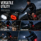 🚴 ¡50% DE DESCUENTO! 💡 Set de Luces para Bicicleta Recargables USB – LED Potente, Carga USB y Montaje Fácil – Perfecto para Salidas Nocturnas y Desplazamientos Urbanos 🚦