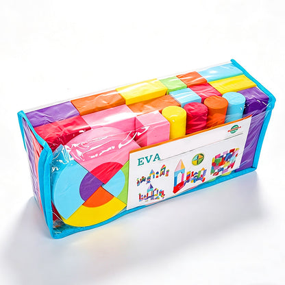 ⏳¡50% DTO por Tiempo Limitado!⏰Set de Bloques de Construcción de Espuma EVA para Niños🏰