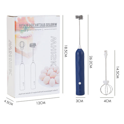 Espumador de Leche Manual con 3 Velocidades Ajustables