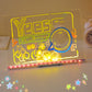 Set de Pizarra Luminosa Borrable DIY para Niños