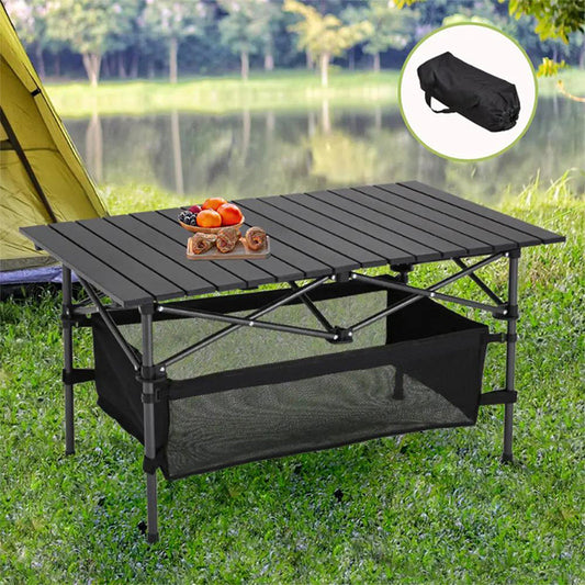 📢📢¡30% DE DESCUENTO! ⏰Mesa Plegable Portátil para Camping con Bolsa de Almacenamiento