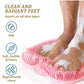 Esponja exfoliante y de masaje para pies y espalda: limpia y masajea los pies