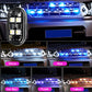 Luz LED de Advertencia Portátil para Auto con Control Remoto